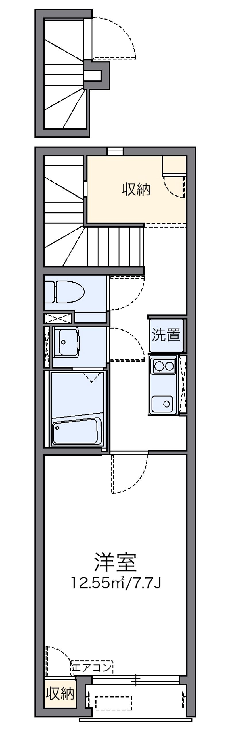 レオネクストＴＡＫＡＯ３２ 間取図