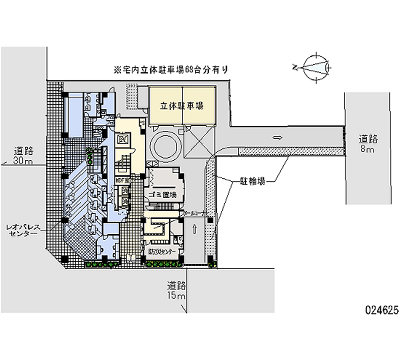 24625月租停車場