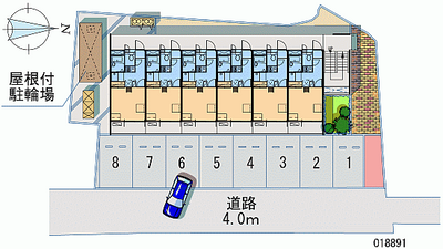 18891 Monthly parking lot