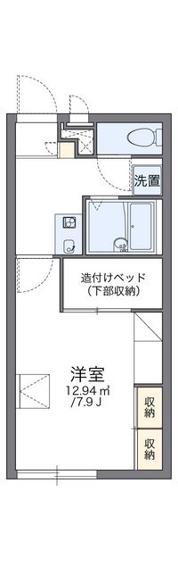 レオパレスＹＯＵ壱番館 間取り図