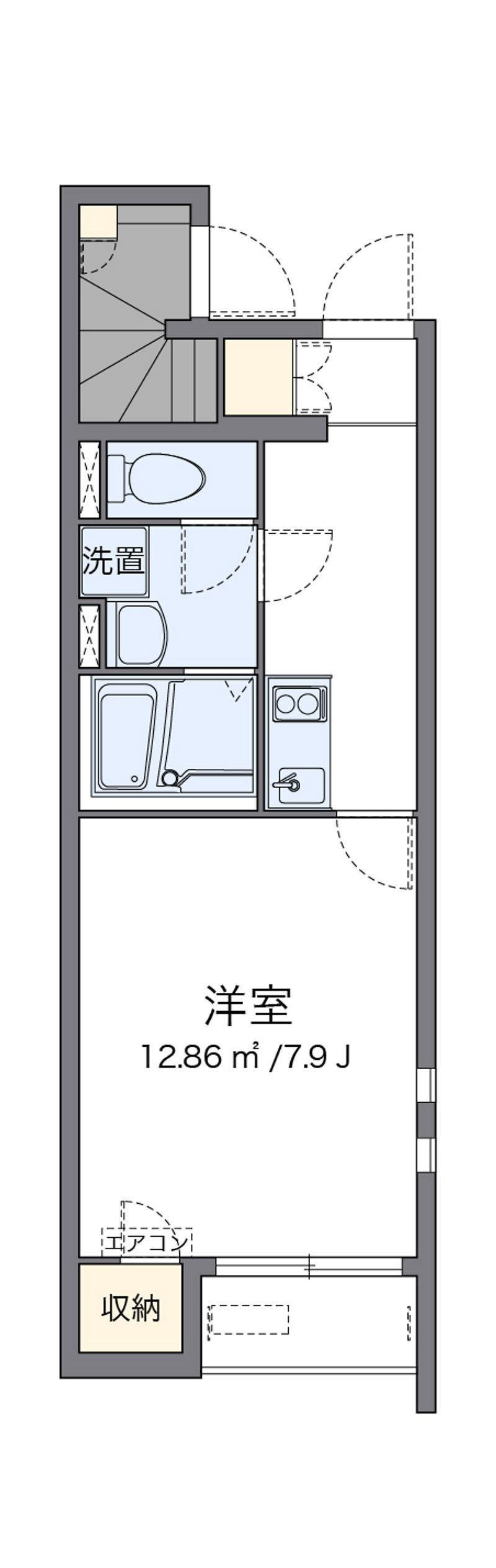 クレイノはなみずきⅡ 間取り