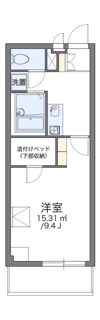 レオパレスセンター　ヴィレッジ 間取り図