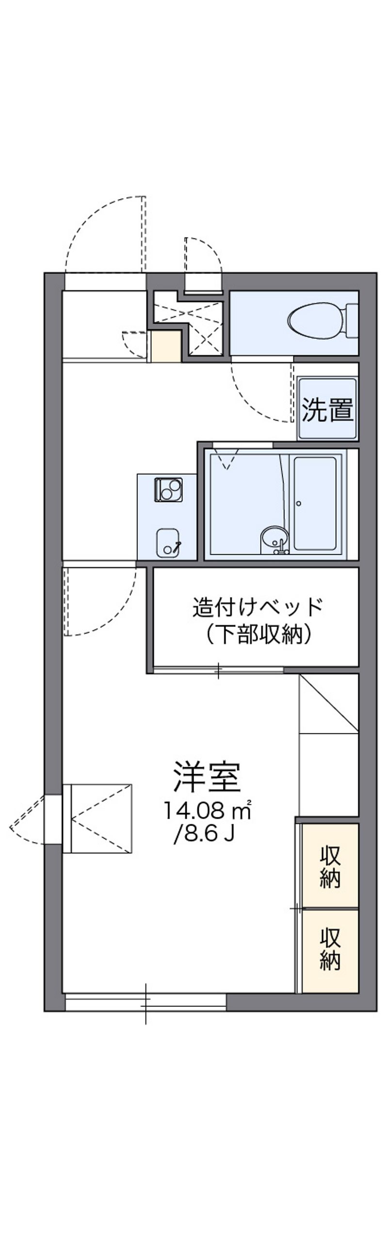 レオパレスリスペクト 間取り