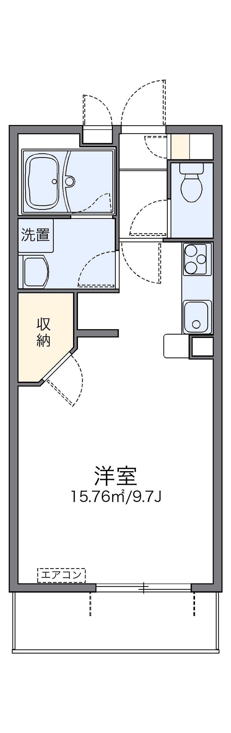 レオネクストドリーム金子 間取図