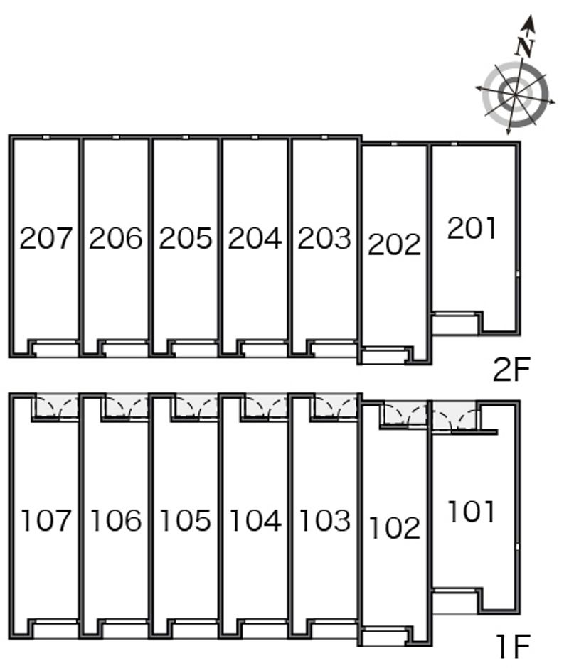 レオネクストムーンハウス 間取配置図