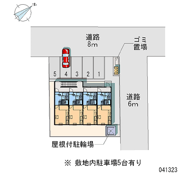 レオパレスヴィクトリー 月極駐車場