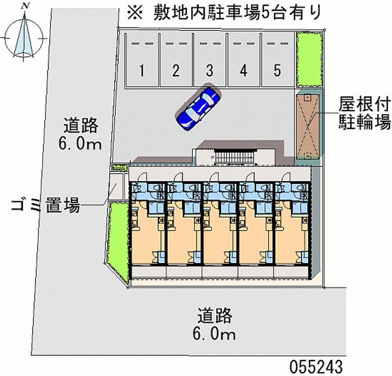 55243月租停車場