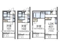レオネクスト新代田 間取図