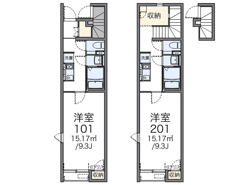 レオネクストオレンジハウス 間取図