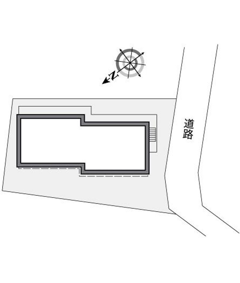 レオパレスＹＯＳＨＩＤＡ 配置図