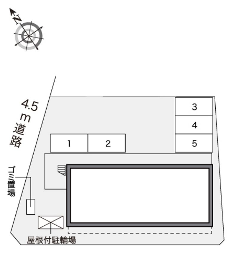 レオパレスグレイス 配置図