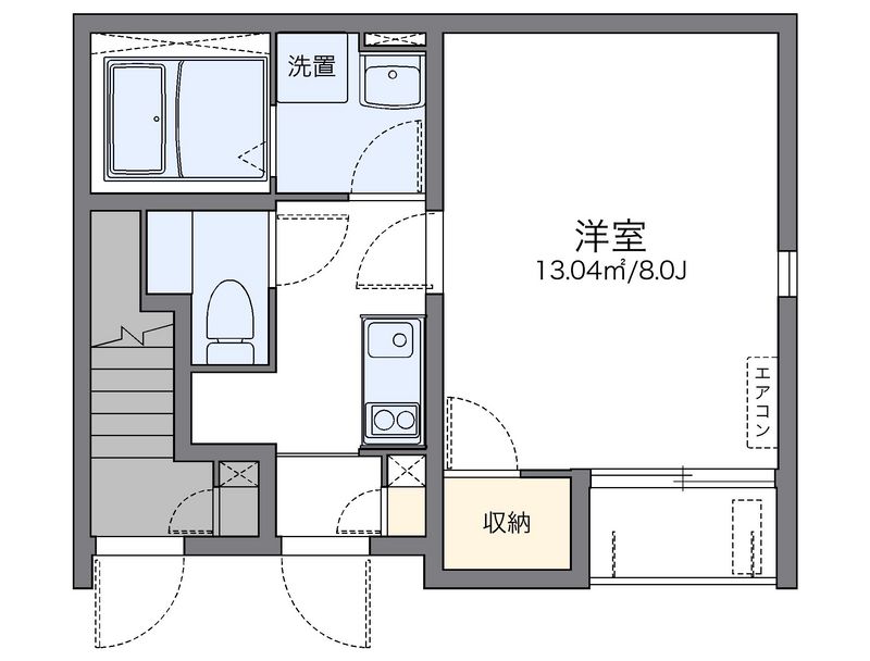 レオネクスト川原２ 間取図
