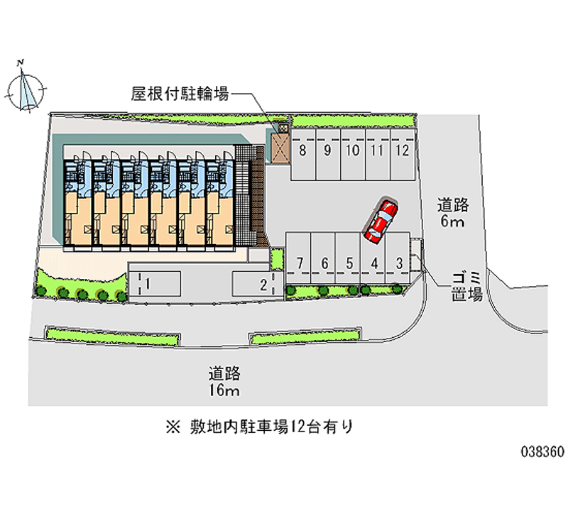 38360 Monthly parking lot