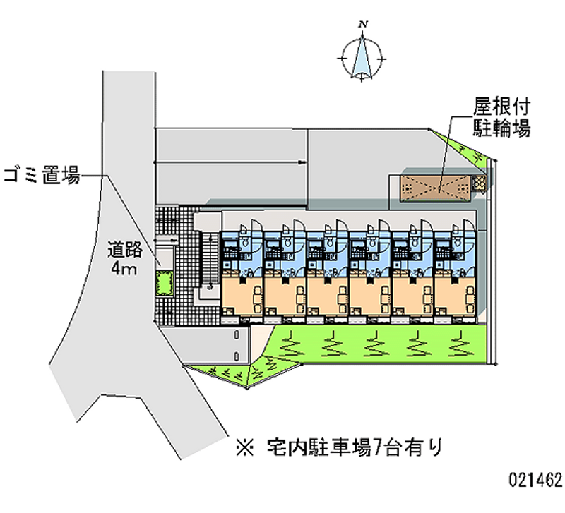 21462月租停车场