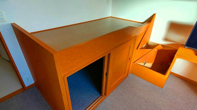 レオパレスノースヒルＢ 寝室