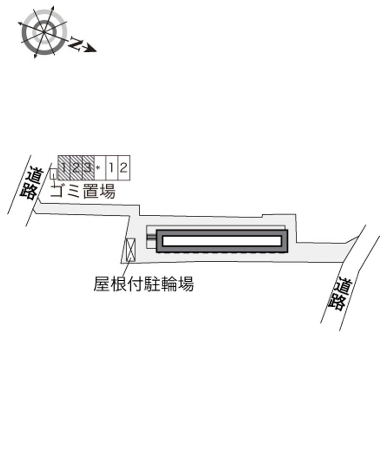 レオパレスＥＸＯＤＵＳ２ 駐車場