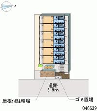 レオパレス上之園 区画図