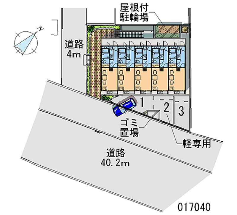 レオパレスくまい 共用部分