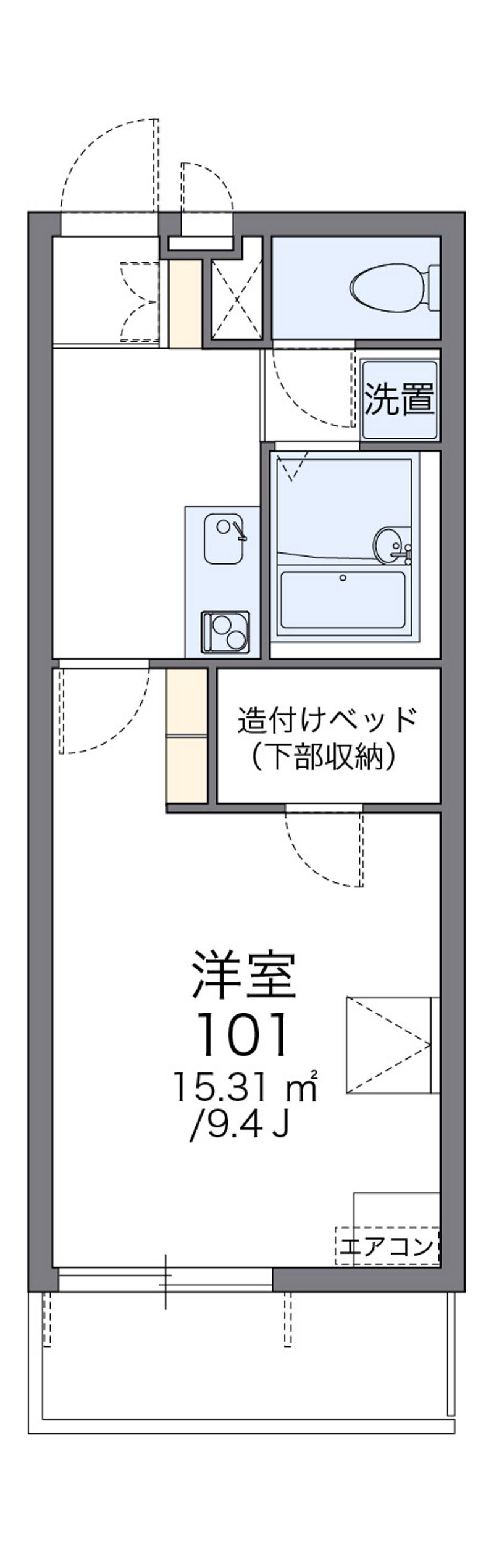 レオパレスＶＥＧＡ 間取図