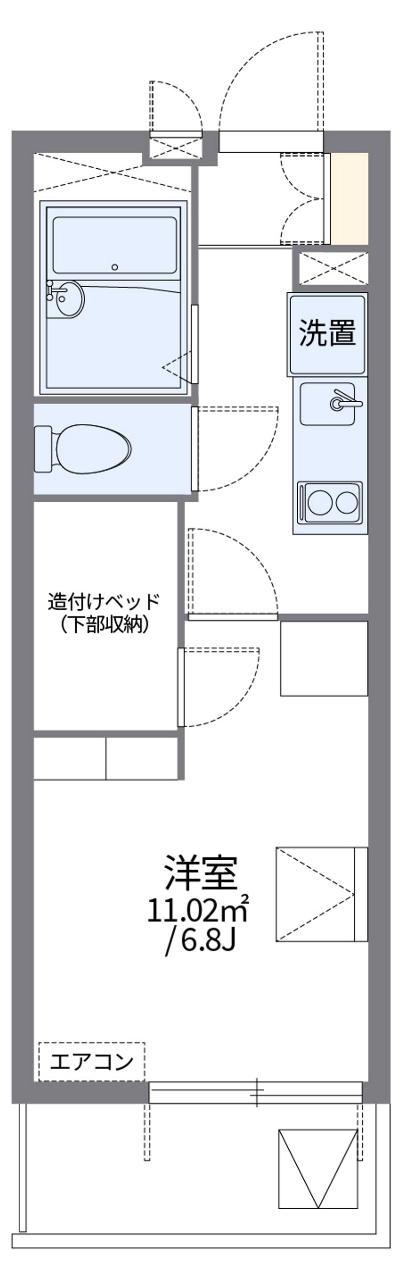 leopalace Shimazaki Floor plan
