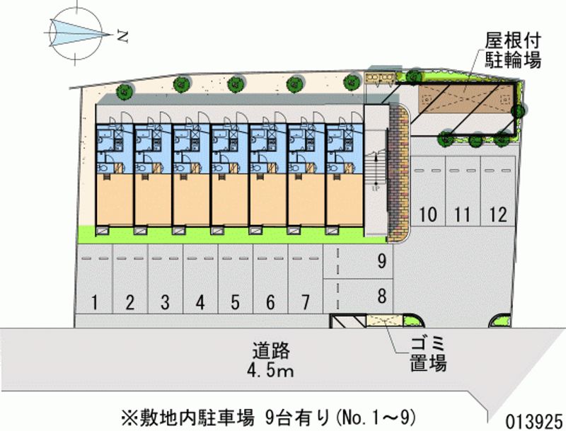 13925月租停车场