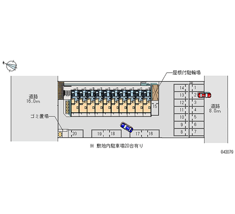 42079 bãi đậu xe hàng tháng