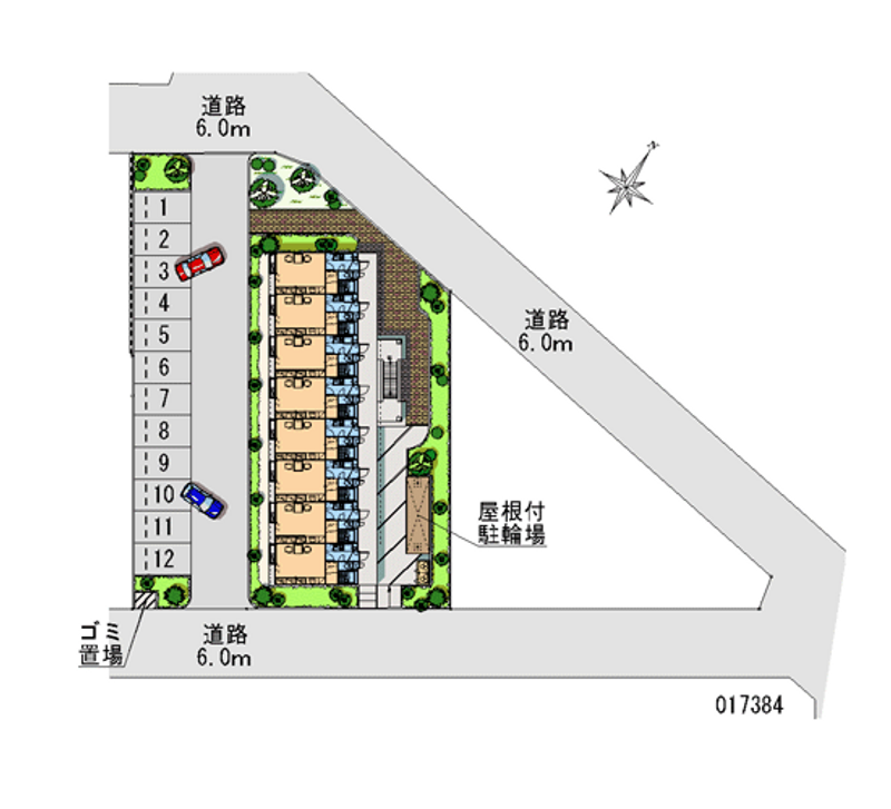 レオパレスＳＨＯＷＡ 月極駐車場