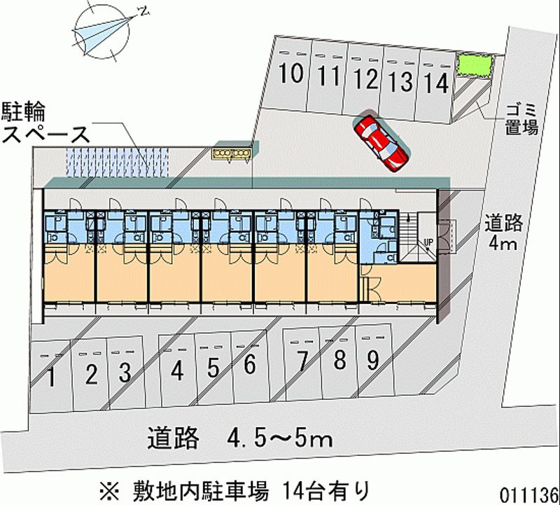 11136月租停車場