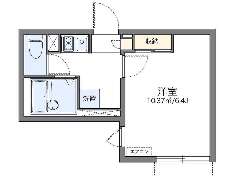 レオネクストグルース 間取図