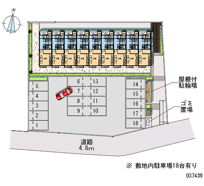 37439 Monthly parking lot