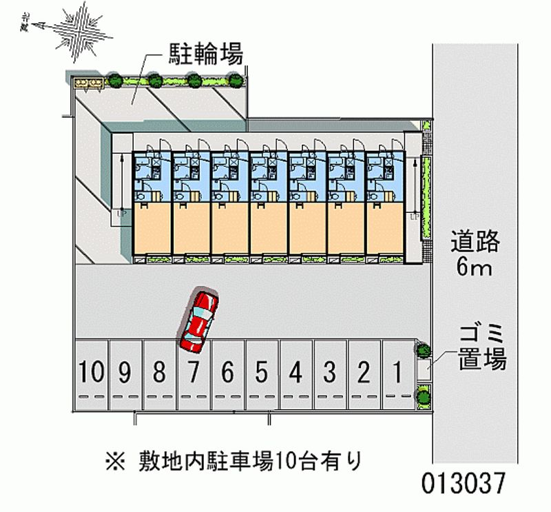 13037 Monthly parking lot