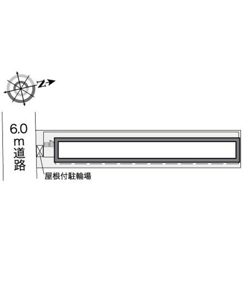 レオパレスエスペーロ本町 配置図