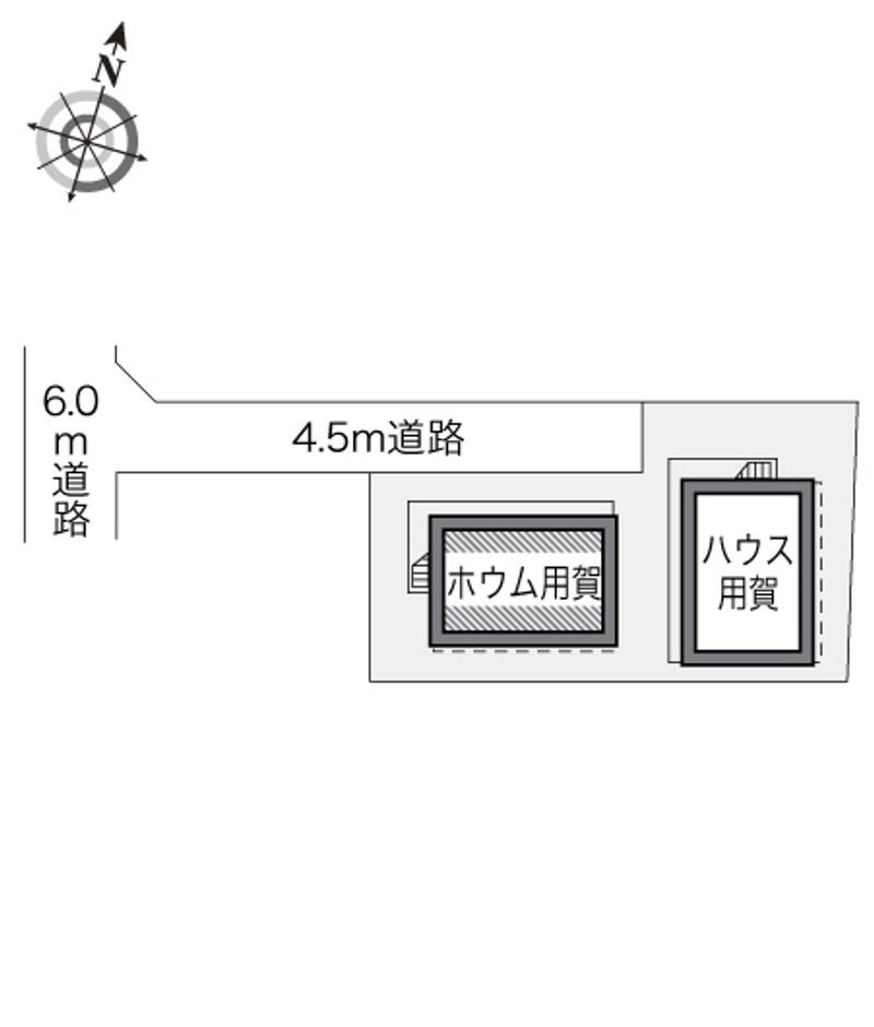 レオパレスホウム用賀 配置図