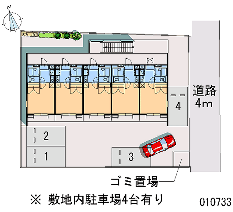 10733月租停车场