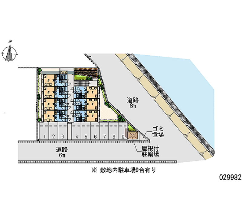 レオパレス本鳥栖 月極駐車場