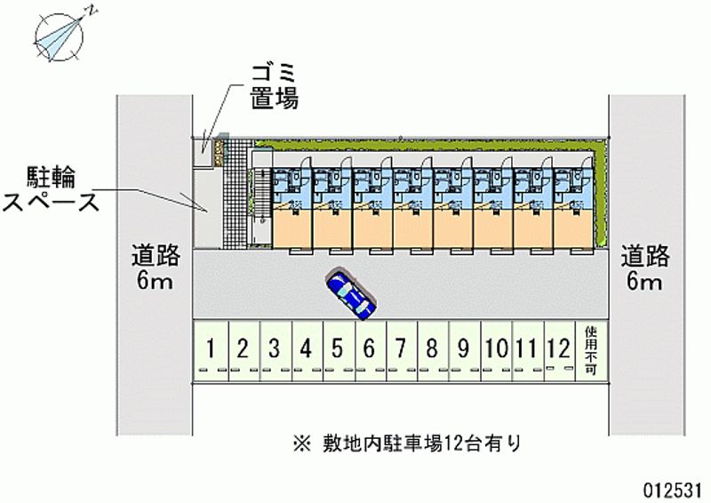 12531月租停车场