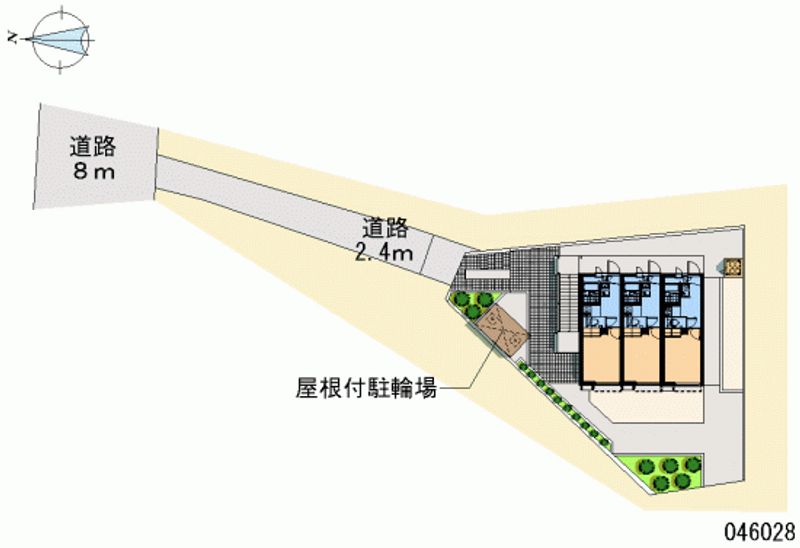 レオパレス追浜 区画図