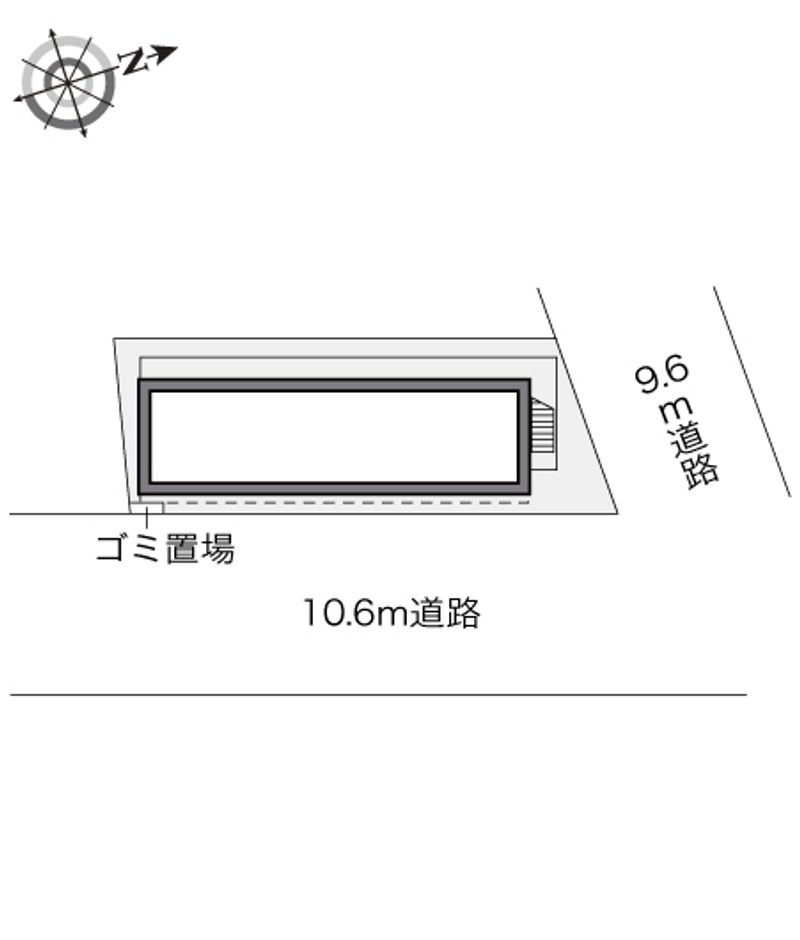 レオパレスみやび 配置図