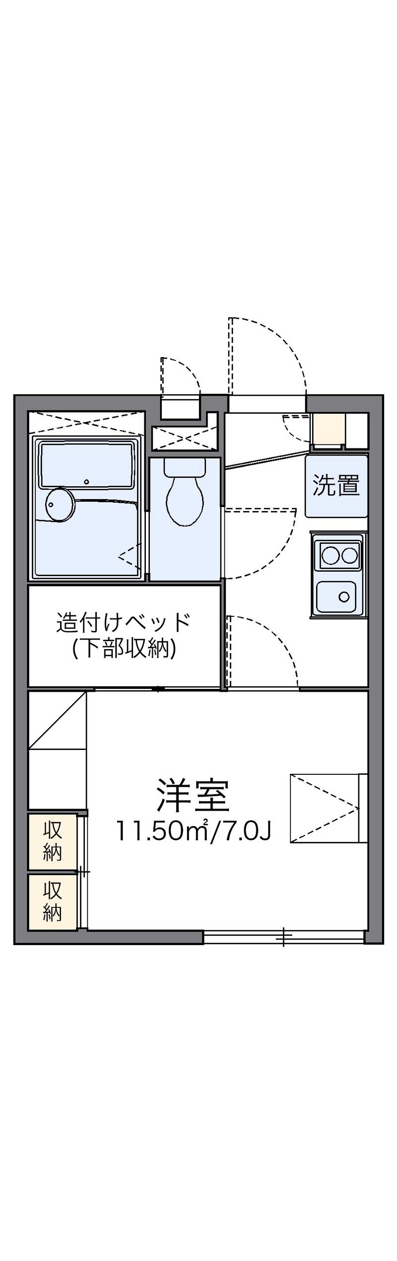 レオパレスＪｏｋｅｒ 間取図