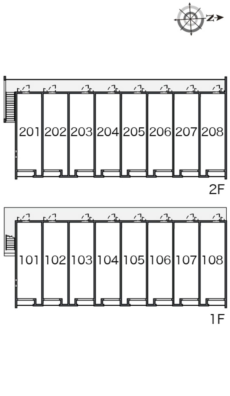 クレイノリジーナ 間取り配置図