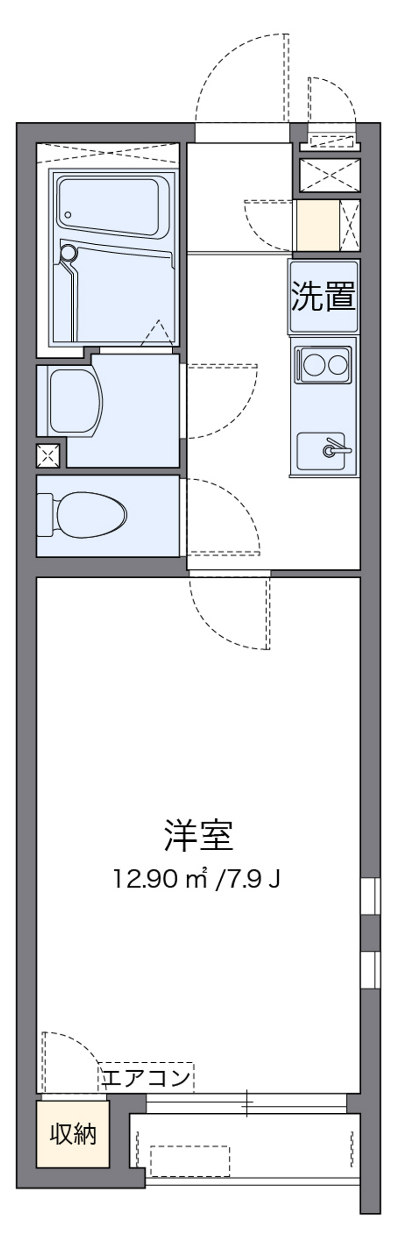CLEINO Le Bonheur Shiraoka II Floor plan