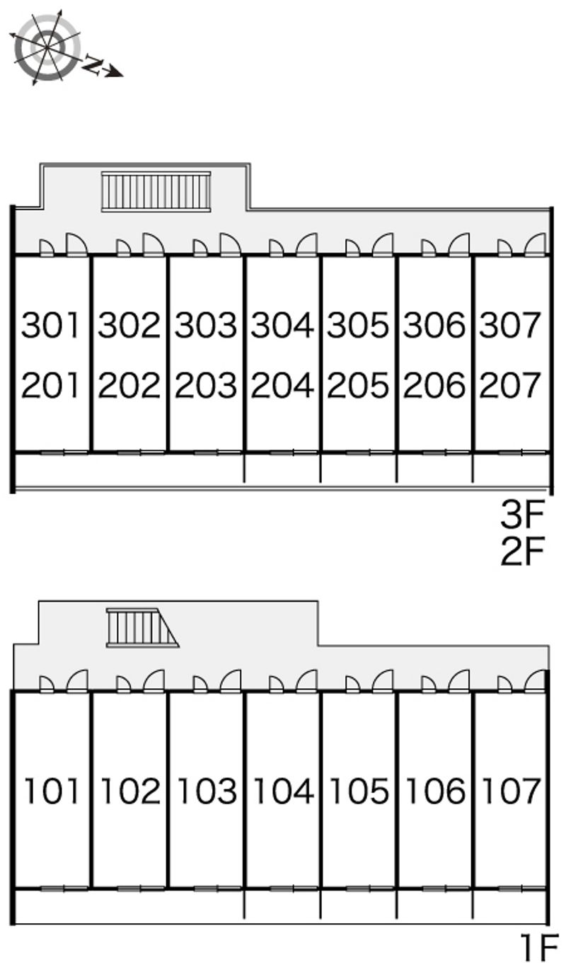レオパレスｅｓｐｏｉｒ 間取配置図