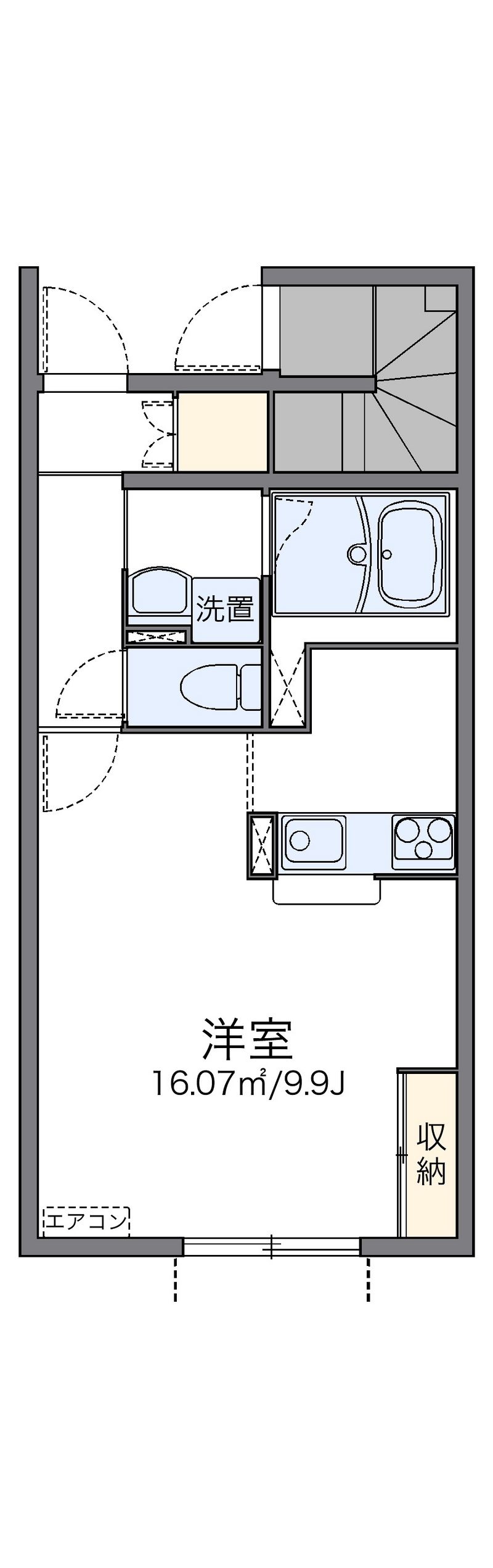 レオネクストコンフォート志段味 間取図