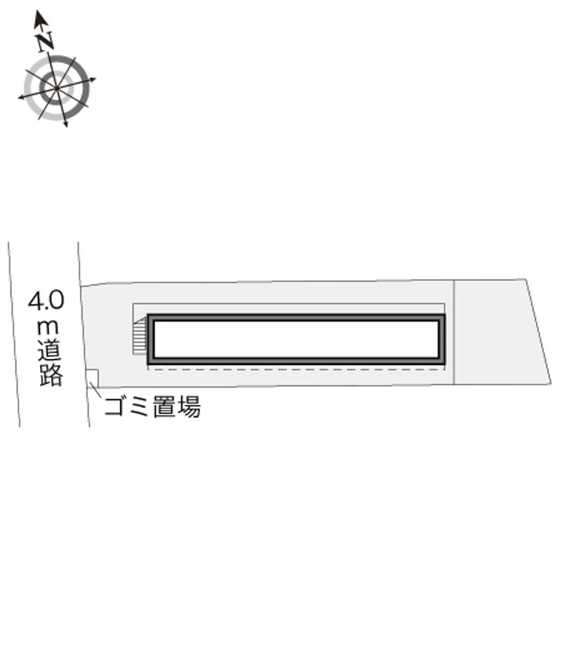 レオパレスセジュール 配置図
