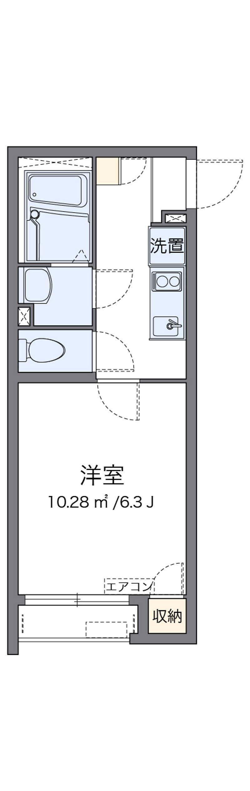 クレイノセレーナ 間取図
