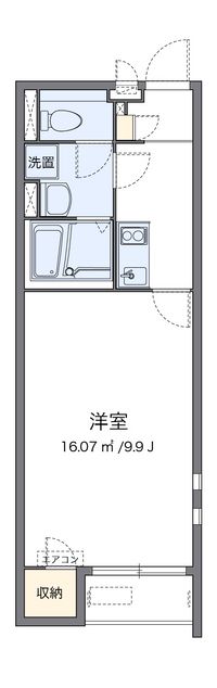 クレイノクリエイト仁川 間取り図