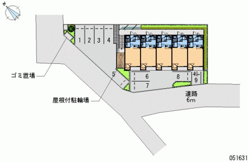 レオネクストＡＫＵＲＡ６ 月極駐車場