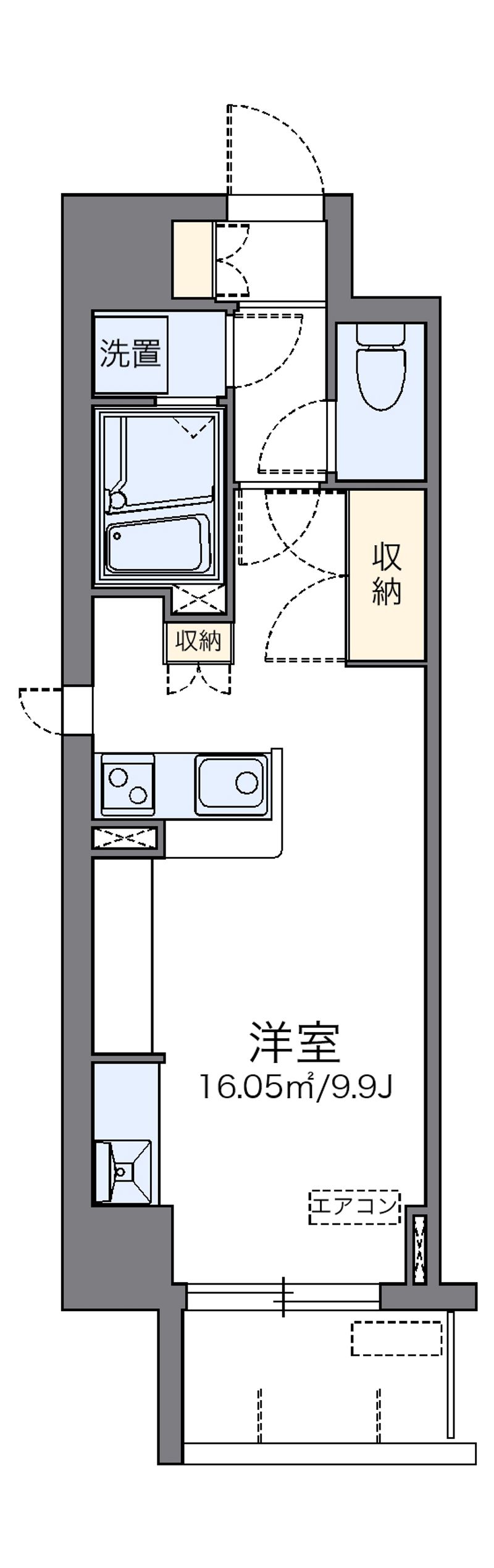 レオネクスト船橋本町 間取図