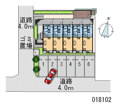 18102 Monthly parking lot