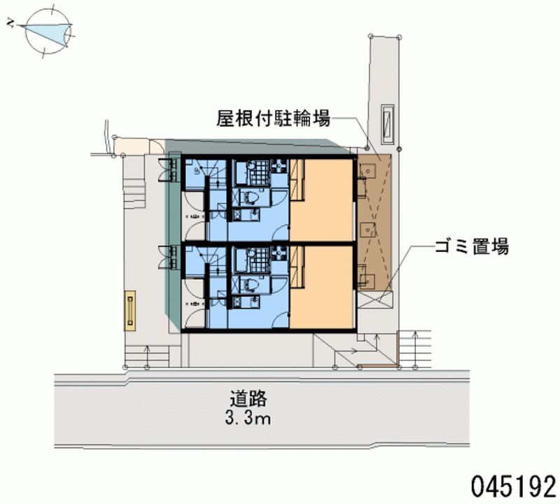 レオネクストハイツ五位ノ池Ⅰ 区画図